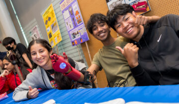 FUSD students participate at the Engineering Expo.